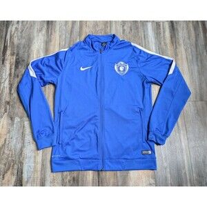 Scott Eagles Nike Track Jacket Blue Men's Large Football Full Zip Soccer